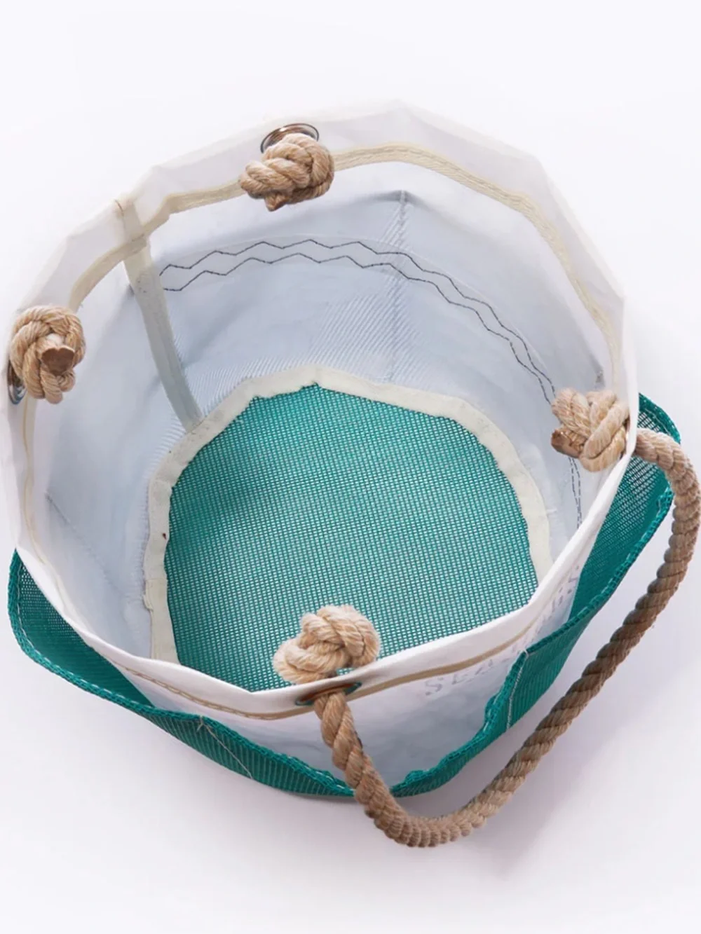 Sea Bags Ocean Teal Gardener's Bucket Bag - Picture 2 of 2